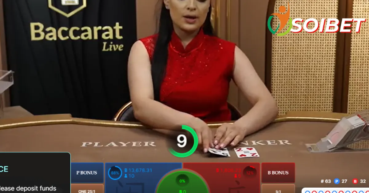 ภาพรวมของ Speed Baccarat ที่ Soibet